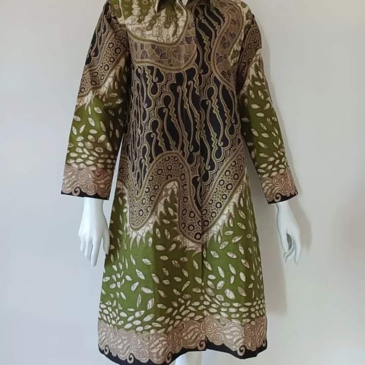 Tunik Batik Motif Parang Gabah