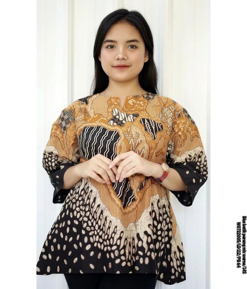 Blouse Batik Motif Galar