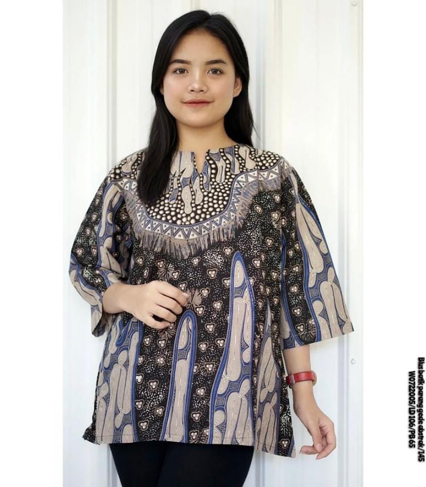Blouse Batik Motif Parang Slewah