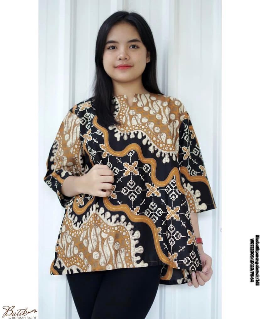 Blouse Batik Motif Parang Sarojo